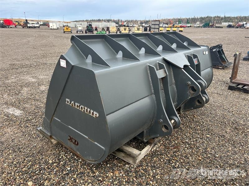 DaeQuip 126 in 5.5 cyd General Purpose Wheel Loader Bucket دلاء
