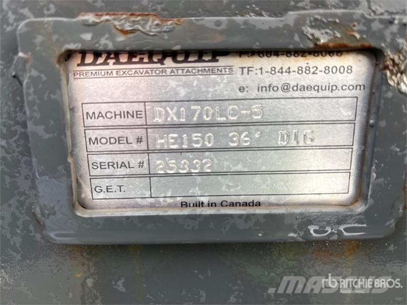 DaeQuip 32 in Digging Excavator Bucket Žlice