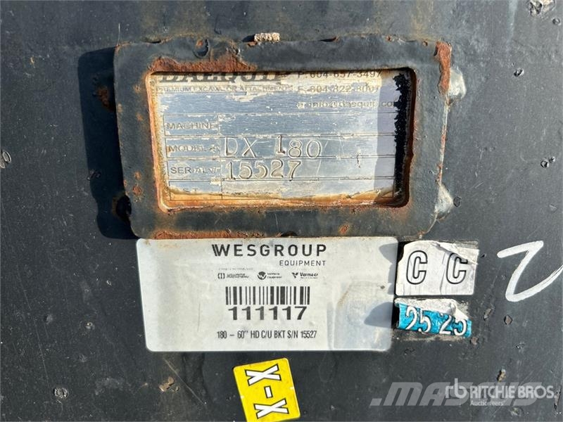DaeQuip 60 in Cleanup Excavator Bucket Kašike / Korpe