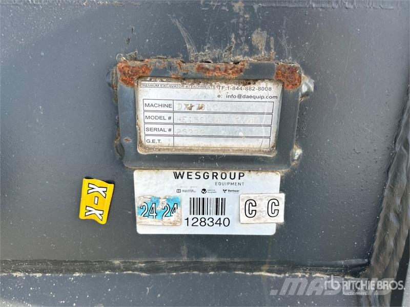 DaeQuip 60 in Cleanup Excavator Bucket (Unused) Kašike / Korpe