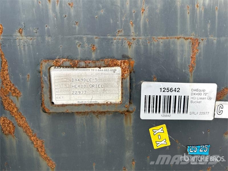 DaeQuip 72 in Cleanup Excavator Bucket Kašike / Korpe