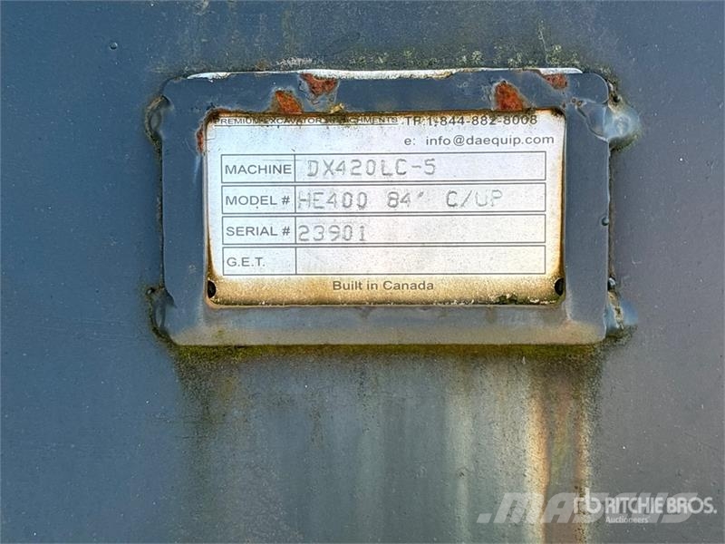 DaeQuip 80 in Cleanup Excavator Bucket Kauhat