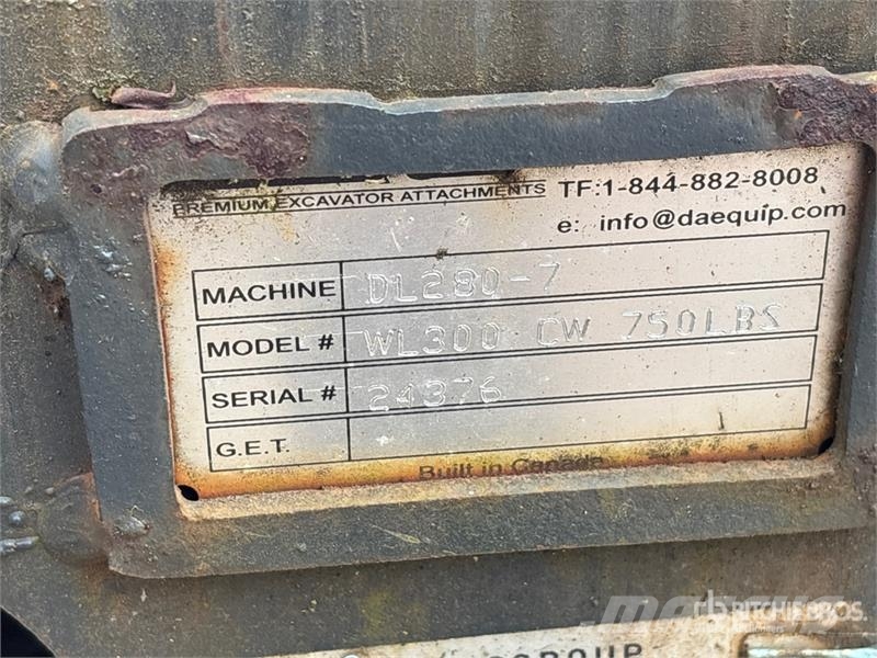 DaeQuip Counterweight Contrapeso delantero