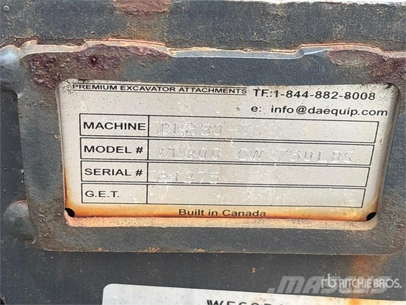 DaeQuip Counterweight Contrapeso delantero