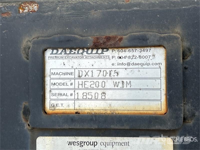 DaeQuip Excavator Coupler 퀵 커넥터