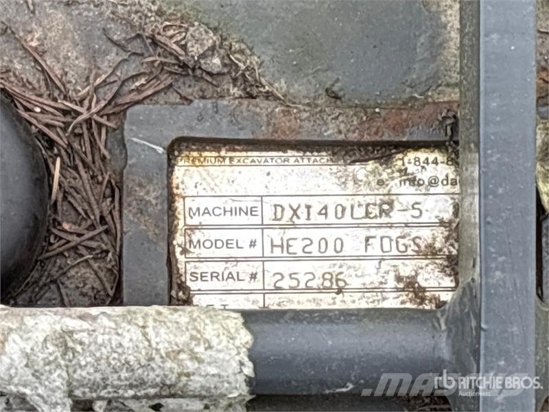 DaeQuip HE120 68 in Cab Guard Άλλα εξαρτήματα