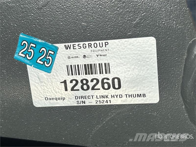 DaeQuip HE120 Hydraulic Excavator Thumb (Unused) Kanalak