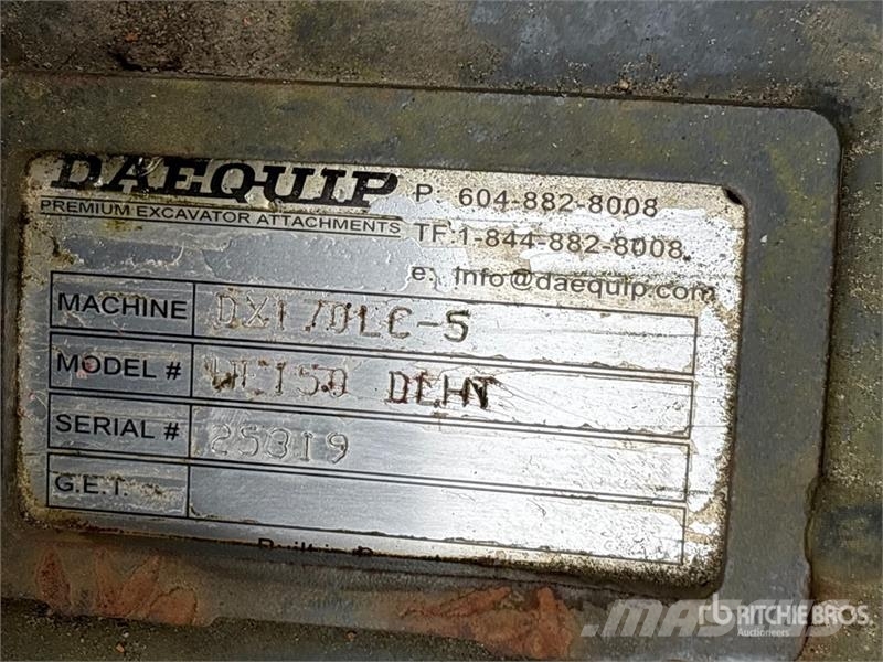 DaeQuip HE150 54 in Hydraulic Excavator Thumb Kauhat