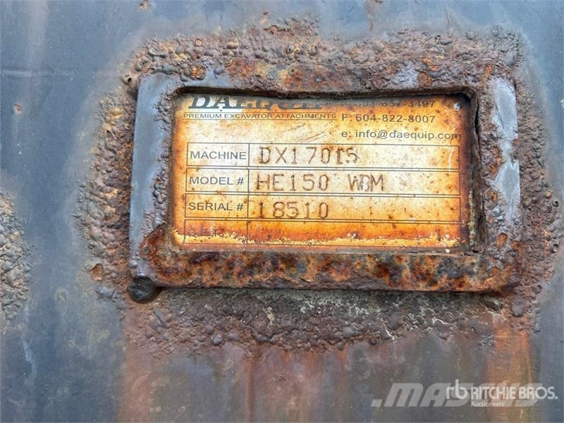 DaeQuip HE190 36 HD 36 in Digging Excavator Bucket Kauhat