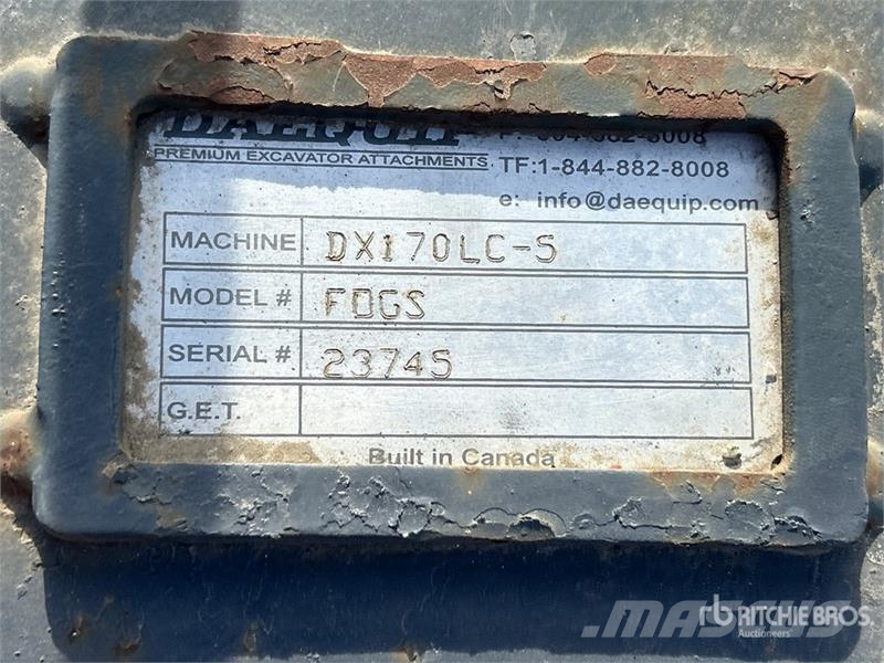 DaeQuip HE200 Excavator Cab Guard (Unused) Andre komponenter