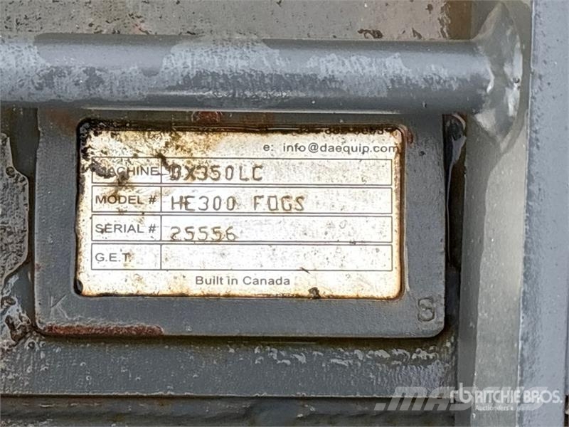 DaeQuip HE300 Guarding Other components