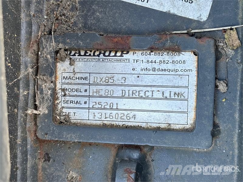 DaeQuip HE80DLTH 28 in Hydraulic Excavator Thumb (Unused) Ковші