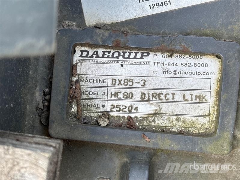 DaeQuip HE80DLTH 28 in Hydraulic Excavator Thumb (Unused) Ковші