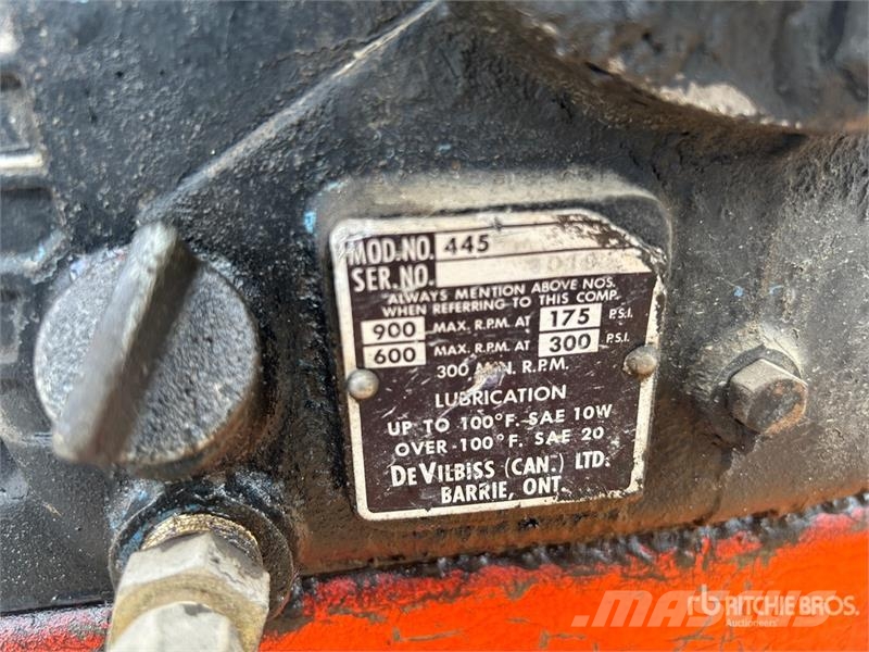 DeVilbiss 445 Air Compressor Kompressoren