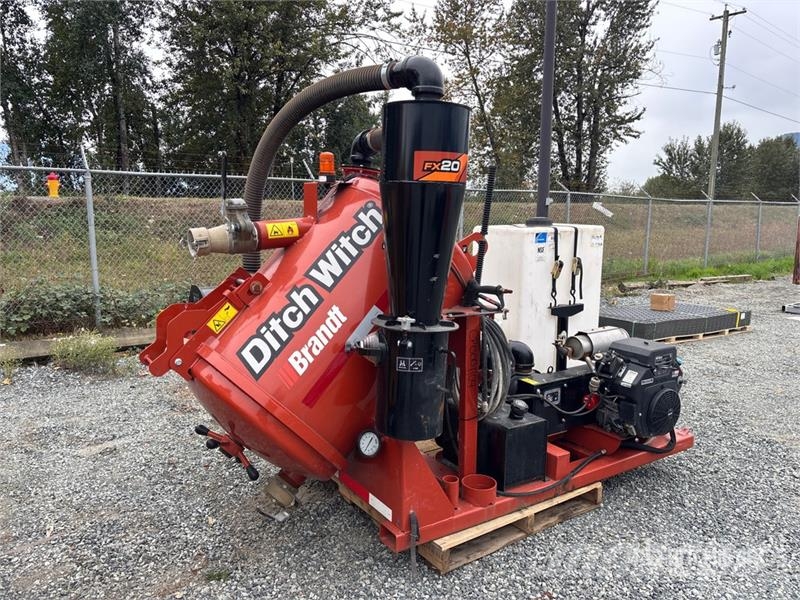 Ditch Witch FX20 150 gal Vacuum Excavation Unit Rezervni delovi i oprema za bušenje
