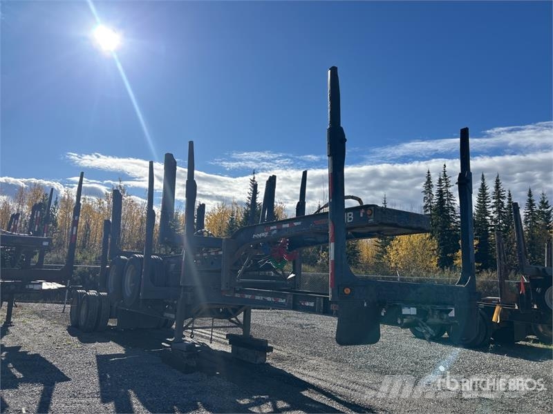 Doepker 40 ft T/A B-Train Lead Log Trailer Prikolice za stabla