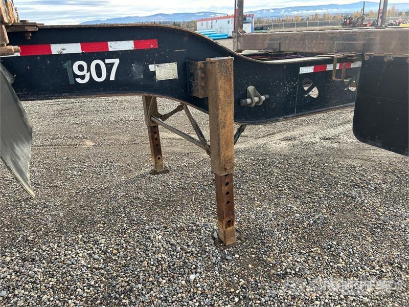 Doepker 51 ft Tri/A Hayrack Log Trailer Timber trailers