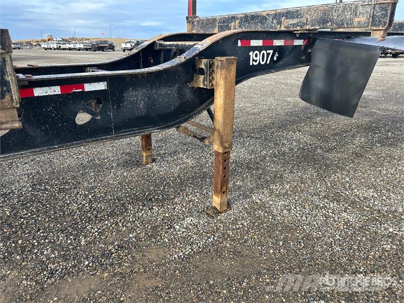 Doepker 51 ft Tri/A Hayrack Log Trailer Timber trailers