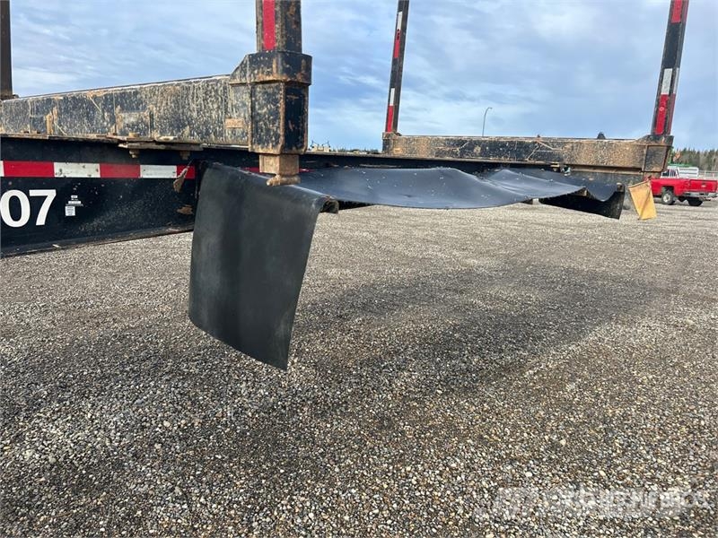 Doepker 51 ft Tri/A Hayrack Log Trailer Timber trailers