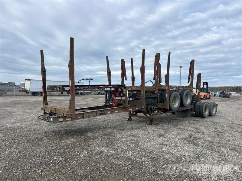 Doepker T/A B-Train Super B Lead Log Trailer مقطورات أشجار