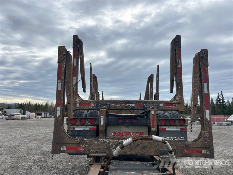 Doepker T/A Pup Log Trailer Metsaveohaagised