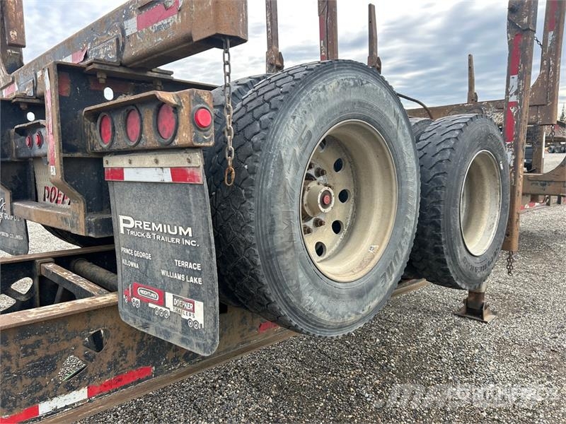 Doepker T/A Pup Log Trailer Metsaveohaagised