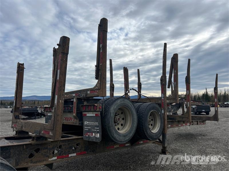Doepker T/A Pup Log Trailer Metsaveohaagised