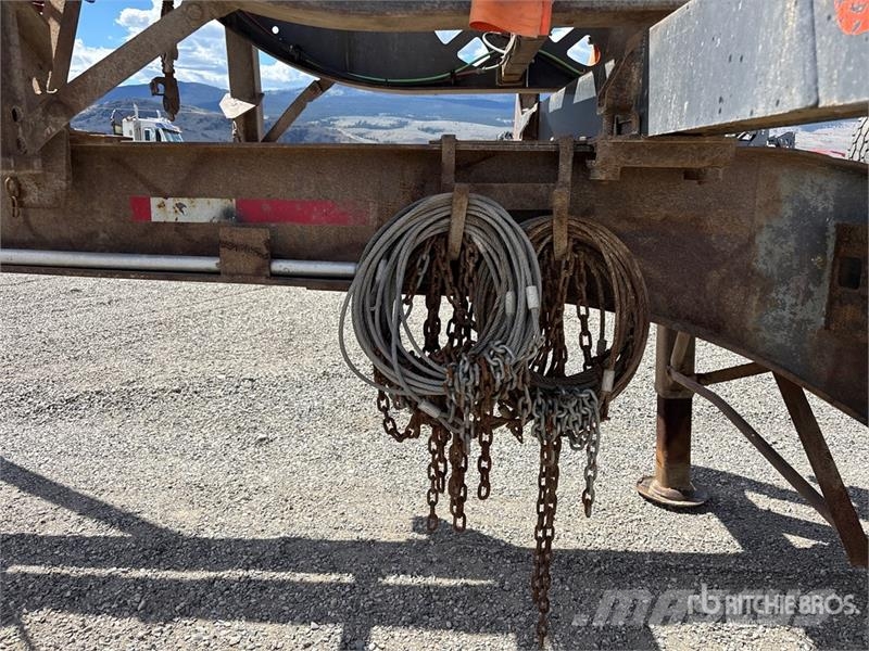 Doepker Tri/A Super B-Train Lead Short Wood Log Trailer Maderas
