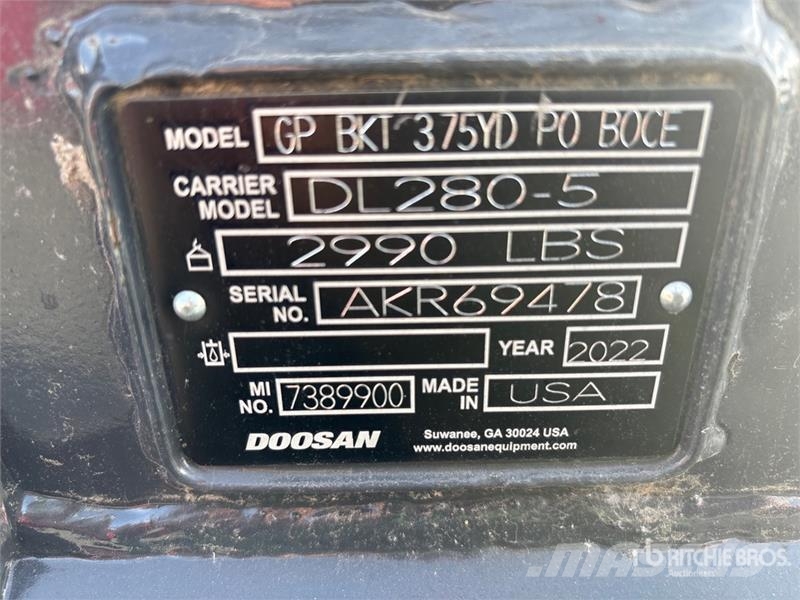 Doosan 106 in Wheel Loader Bucket (Unused) Žlice