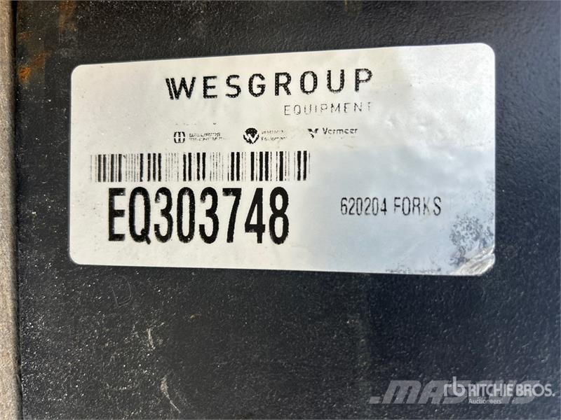 Doosan 48 in Fork Tines (Unused) Andre komponenter