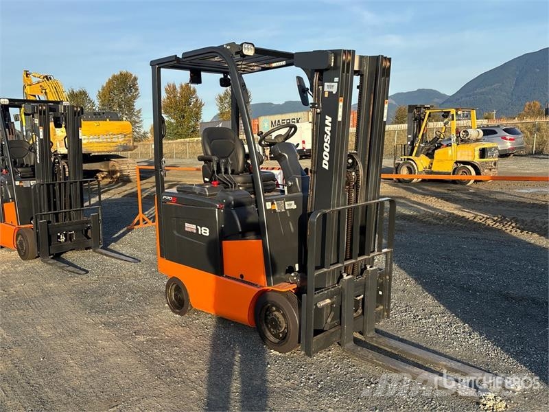 Doosan BC18S-5 2950 lb Electric Forklift Elektromos targoncák