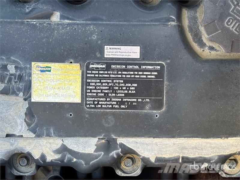 Doosan DX325LCR-5 Tracked Excavator Lánctalpas kotrók