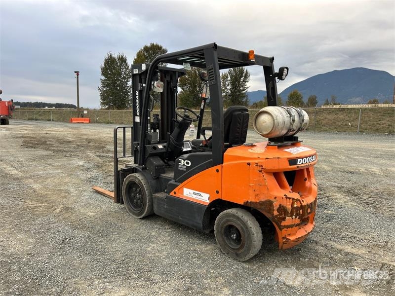 Doosan G30E-7 5500 lb Cushion Tire Forklift Kahveltõstukid - muud