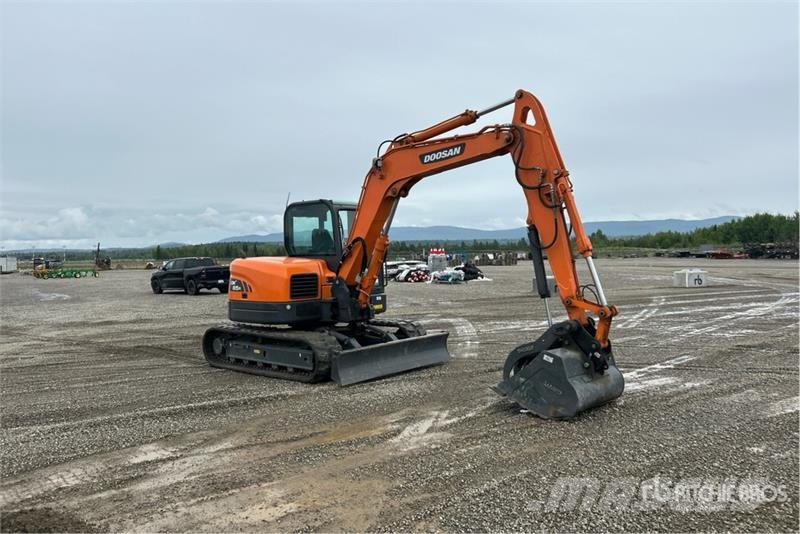 Doosan Tracked Excavator Roomikekskavaatorid