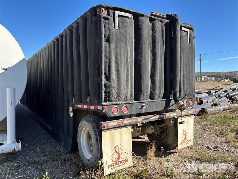 Dragon 500 bbl Trailer Mounted Steel Storage Insulated Ta Fuel and additive tanks