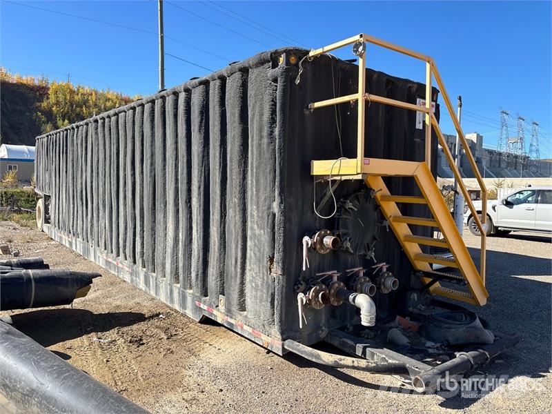 Dragon 500 bbl Trailer Mounted Steel Storage Insulated Ta Fuel and additive tanks