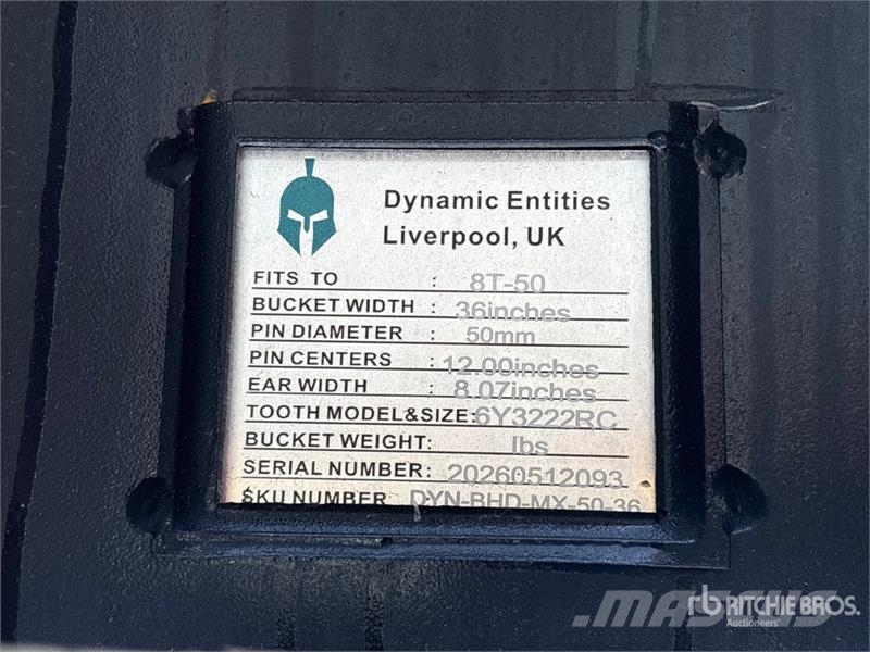 Dynamic Industries 36 in Digging Excavator Bucket (Unused) دلاء