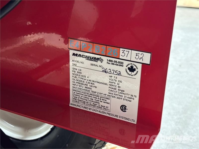 Easy-Kleen Magnum 3600 Pressure Washer (Unused) Light pressure washers