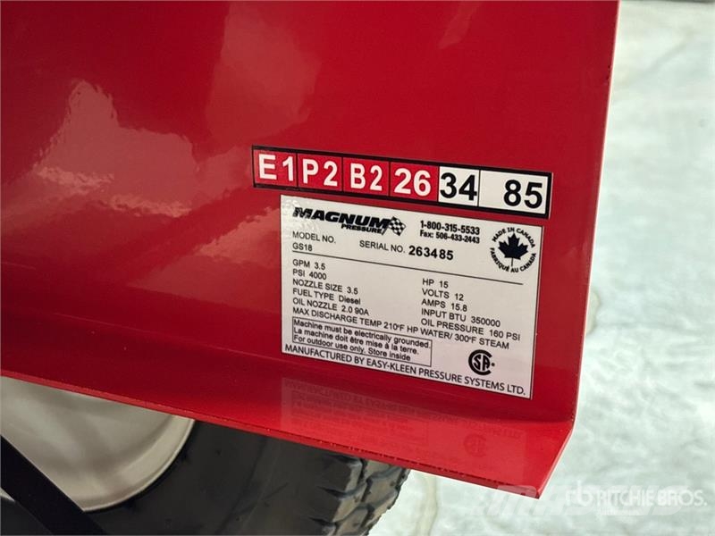 Easy-Kleen Magnum Gold Pressure Washer (Unused) Light pressure washers