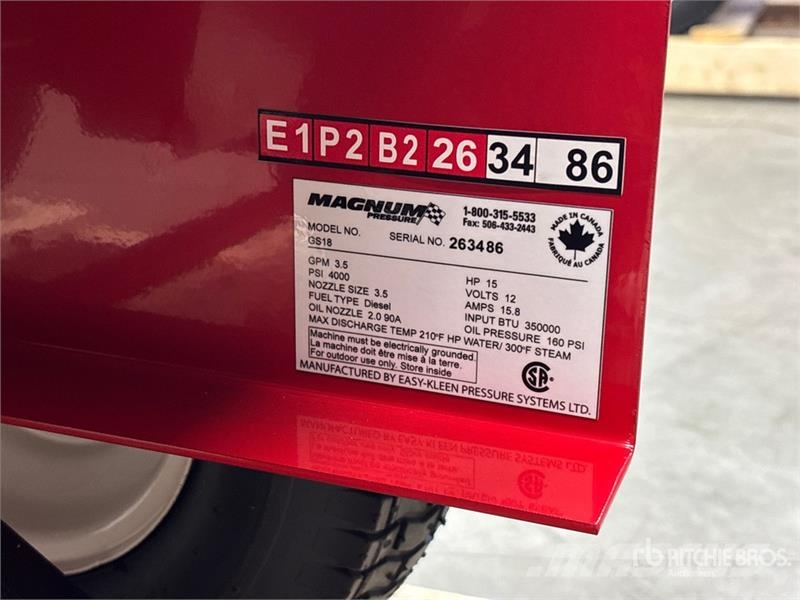 Easy-Kleen Magnum Gold Pressure Washer (Unused) Light pressure washers