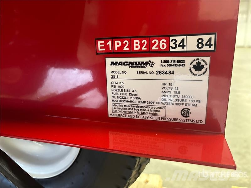 Easy-Kleen Magnum Gold Pressure Washer (Unused) Light pressure washers