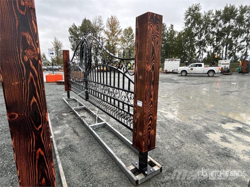  EG EarthyGrounds -T20-SC 20 ft x 8 ft Steel Bi-Par ماكينات زراعية - غير ذلك