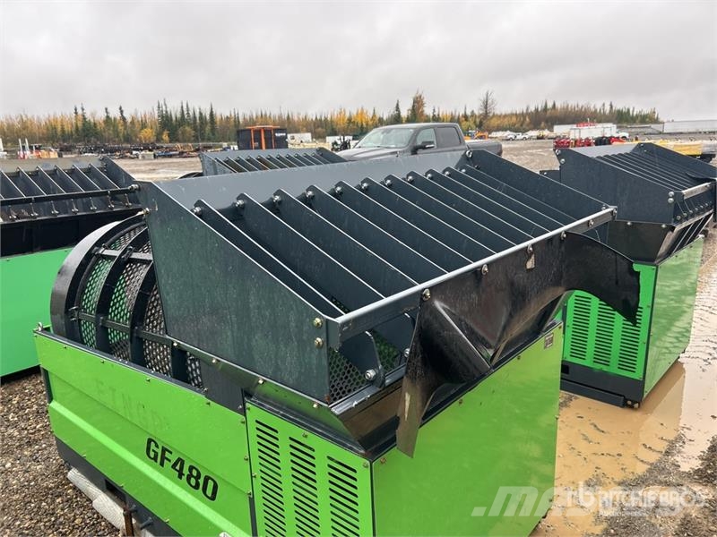  Erie Industries GF480 Rotary Drum Trommel Screen Valjasta sita