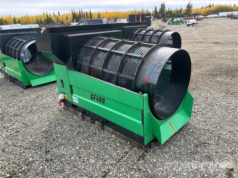 Erie Industries GF480 Rotary Drum Trommel Screen Szitadobok