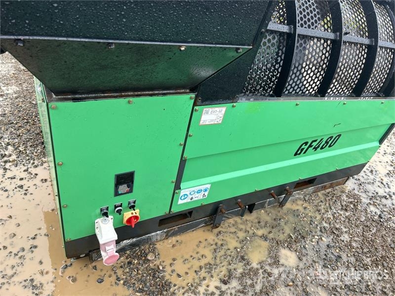  Erie Industries GF480 Rotary Drum Trommel Screen Valjasta sita