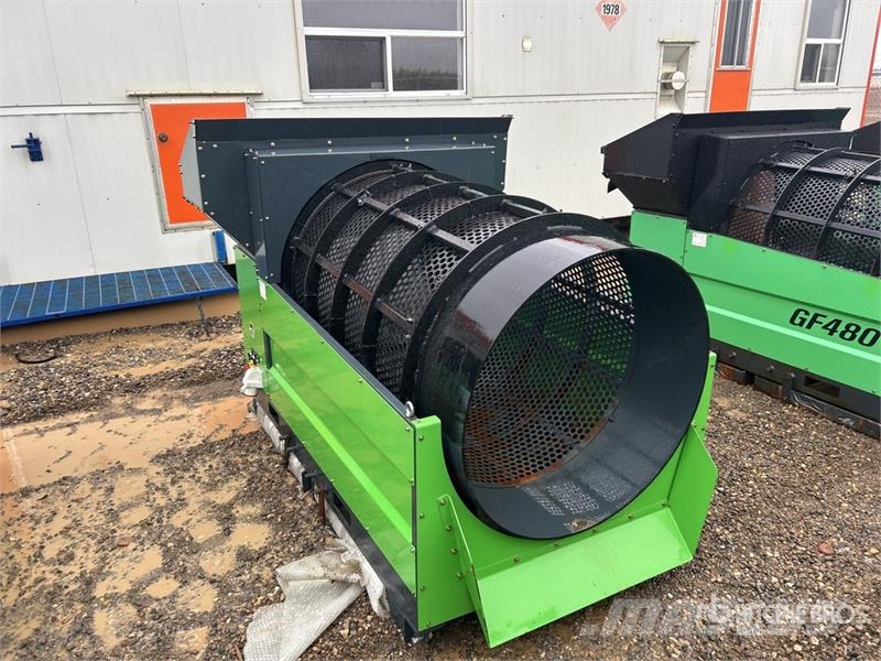  Erie Industries GF480 Rotary Drum Trommel Screen Valjasta sita
