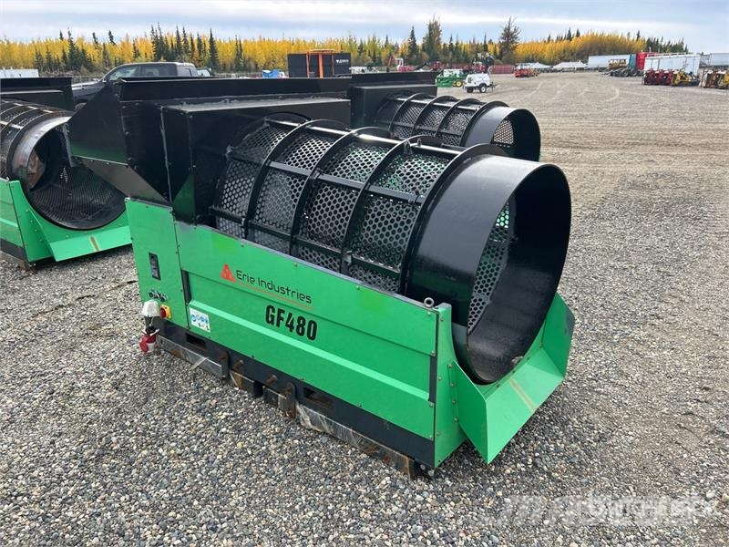 Erie Industries GF480 Rotary Drum Trommel Screen Valjasta sita