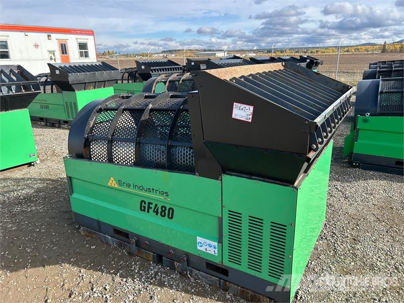Erie Industries GF480 Rotary Drum Trommel Screen Valjasta sita