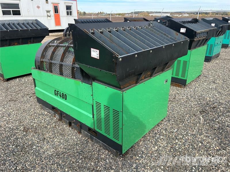 Erie Industries GF480 Rotary Drum Trommel Screen Szitadobok