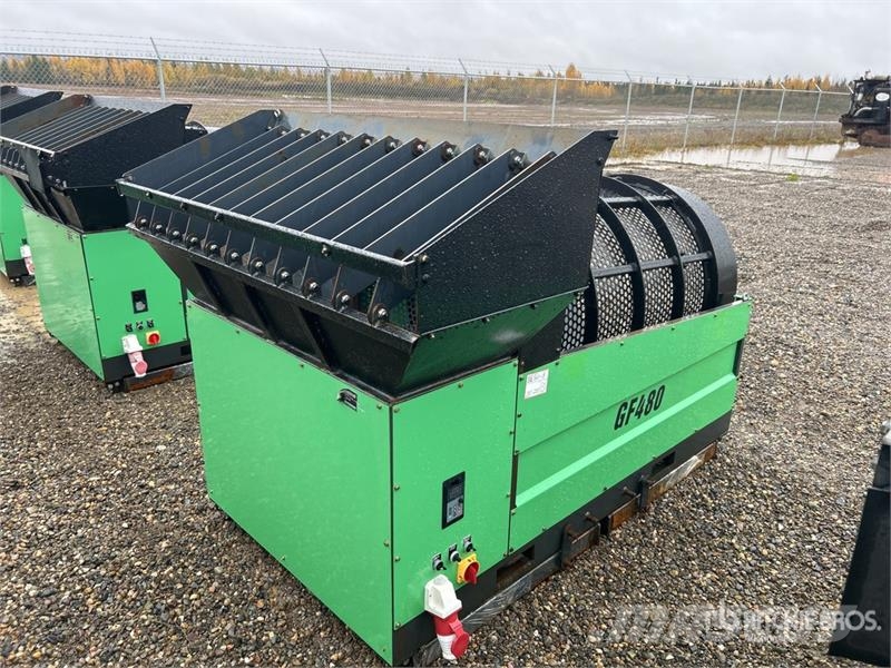 Erie Industries GF480 Rotary Drum Trommel Screen Valjasta sita